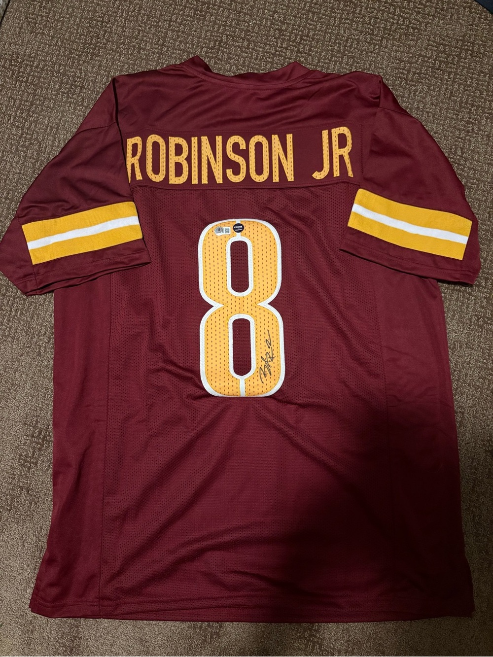 Brian Robinson Jr. Autographed Jersey